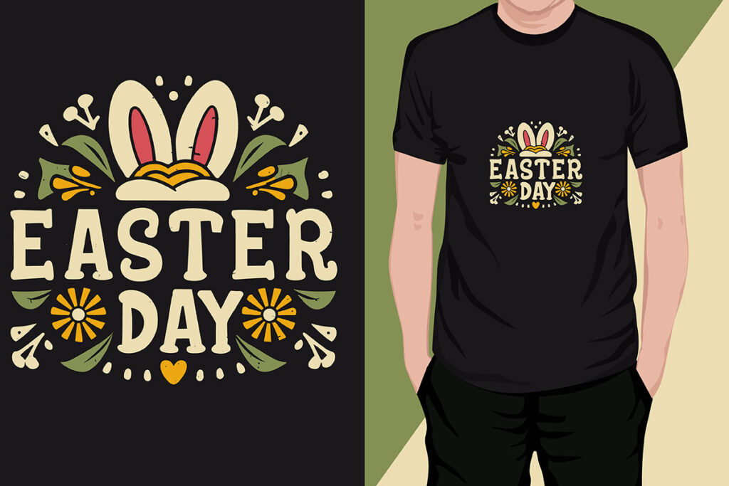 Creative Easter Transfers for Festive Apparel